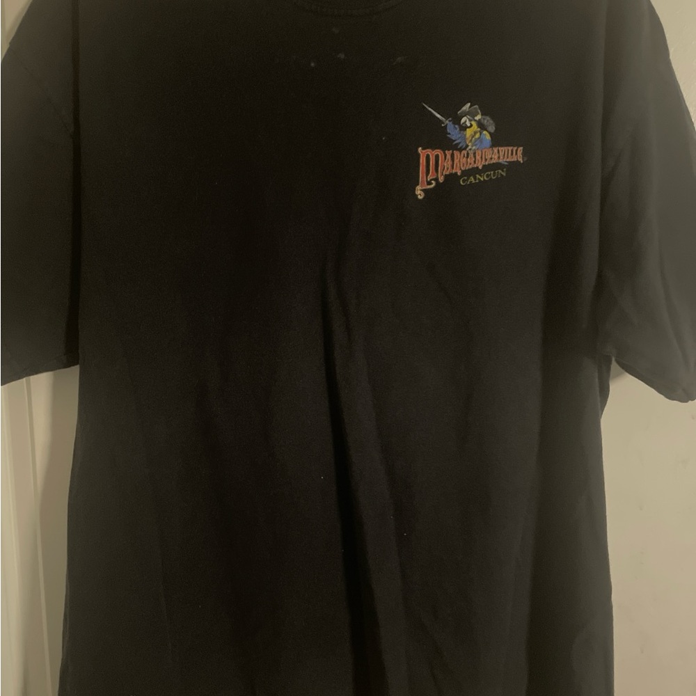 Vintage Margaritaville Black T-Shirt for Men